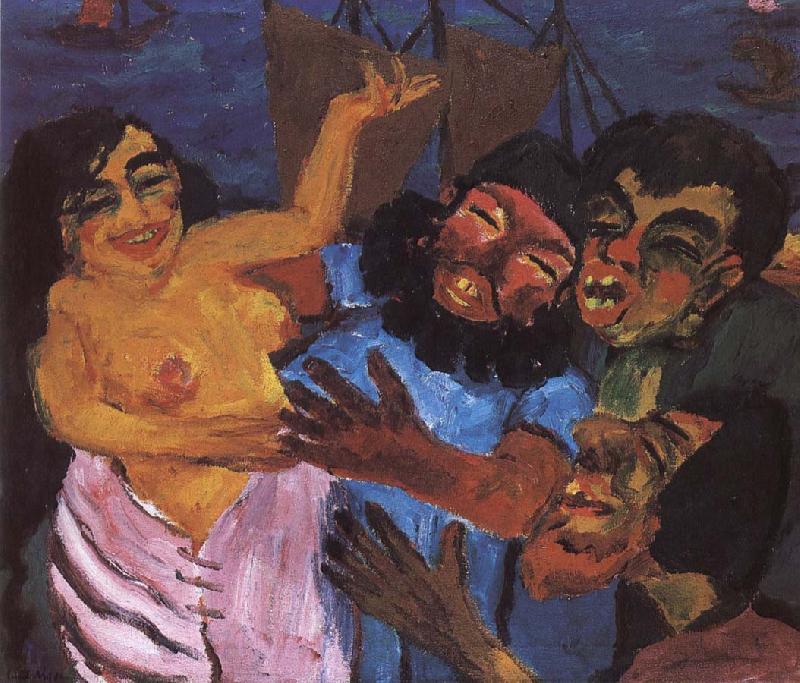 Emil Nolde Egypt condemned in the Santa Maria